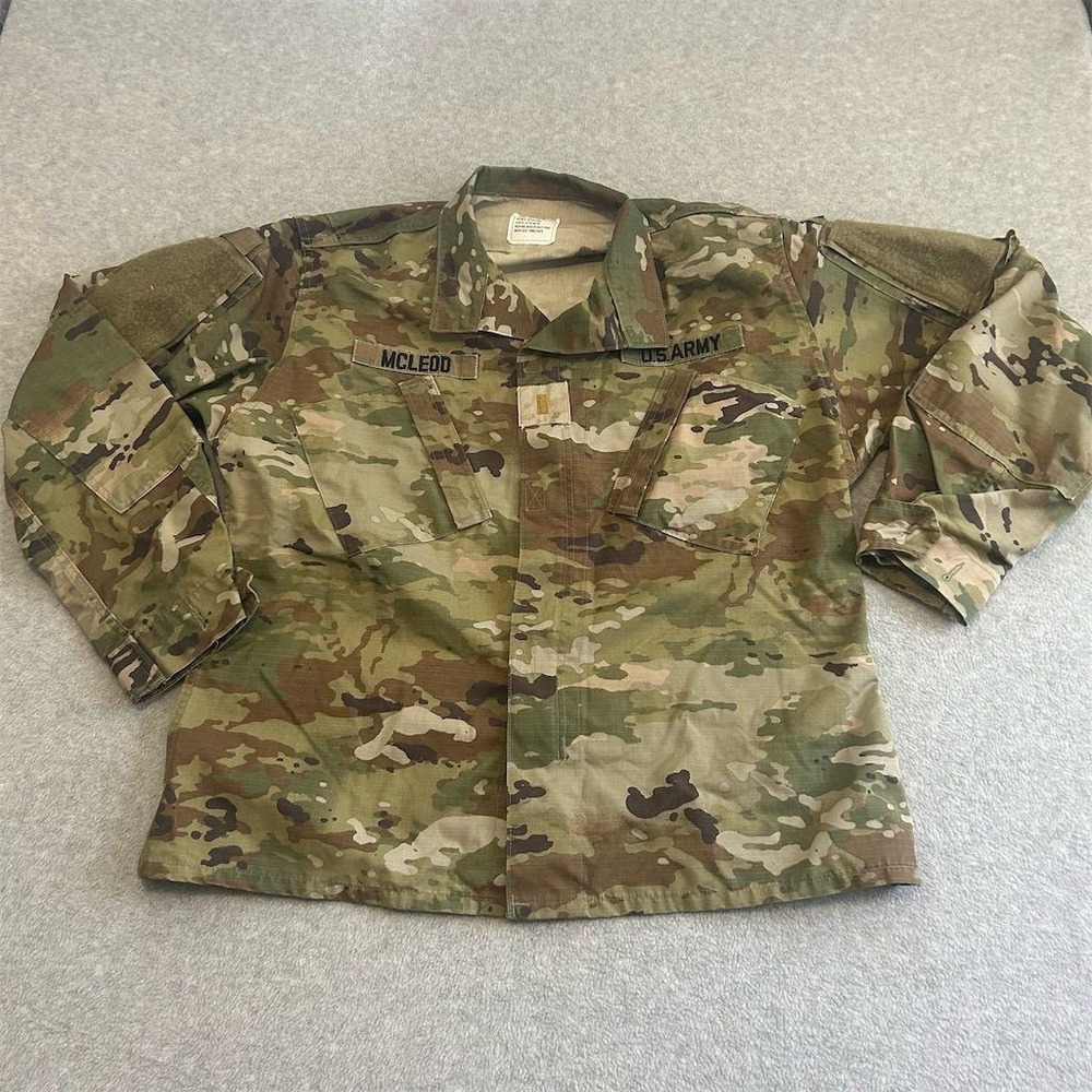 US Army OCP Combat Uniform Jacket Large Camouflage‎ Tactical Insect Repellent